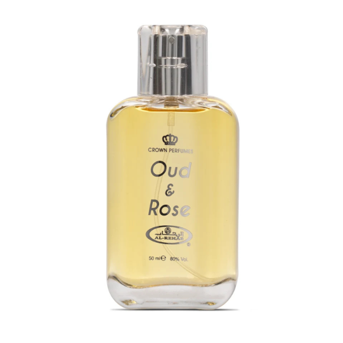 Oud & Rose 50ml Eau De Parfum by Al Rehab For Unisex