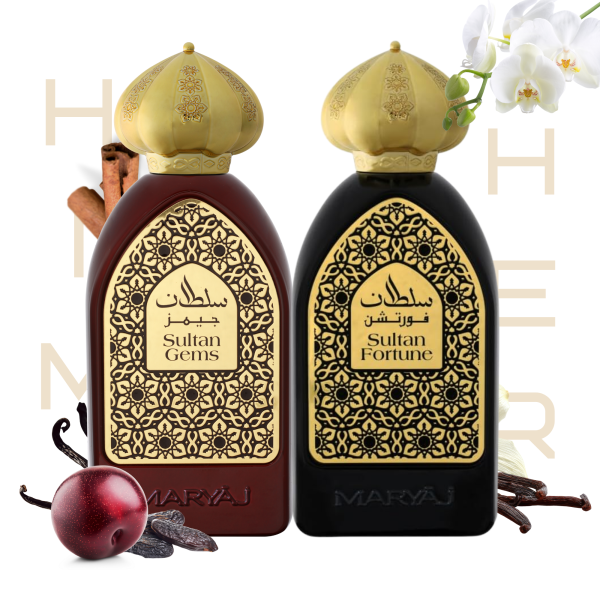 Maryaj Sultan Gems & Sultan Fortune Perfume Bundle Gift Set